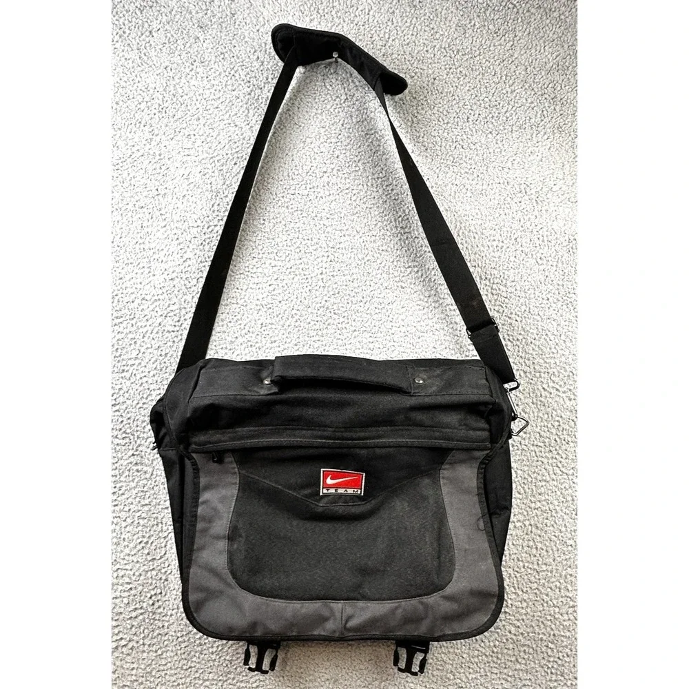 Vintage Y2K Nike Team Laptop Bag Shoulder Strap Messenger Bag